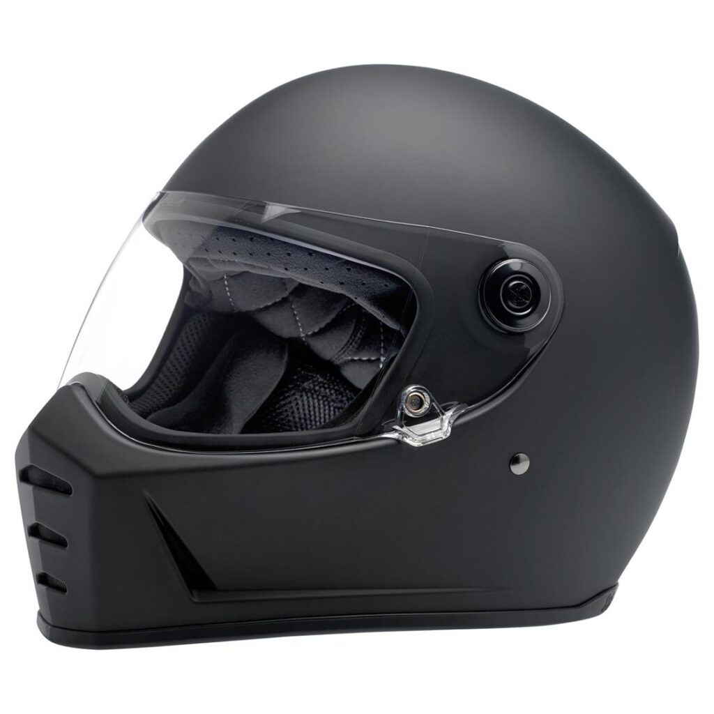 Biltwell Lane Splitter Road Helmet Flat Black