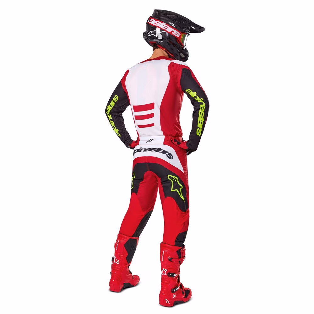 Alpinestars Fluid Haul Motocross Jersey Bright Red/Black
