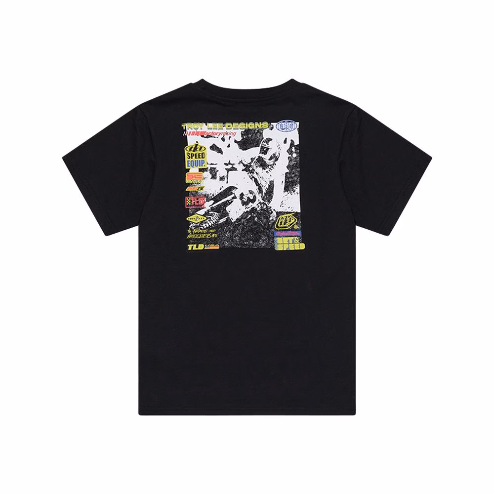 Troy Lee Designs Overload Tee Youth Black