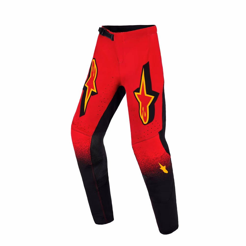 Alpinestars Supertech Scenz Motocross Pants Youth Red/Black/Yellow