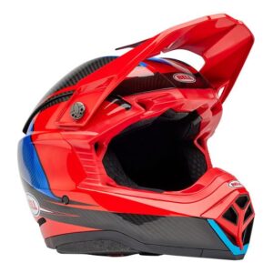 Bell MOTO-10 SPHERICAL Evade Motocross Helmet Gloss Red/Black - Image 1