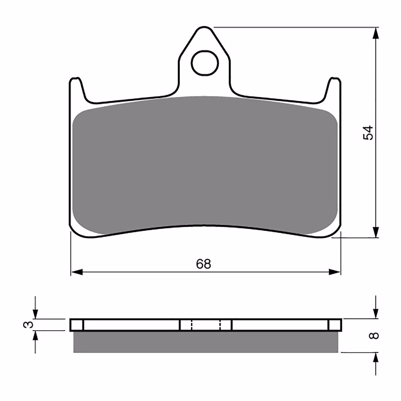 GOLDfren Brake Pads - S3 Sintered Sports - Image 1
