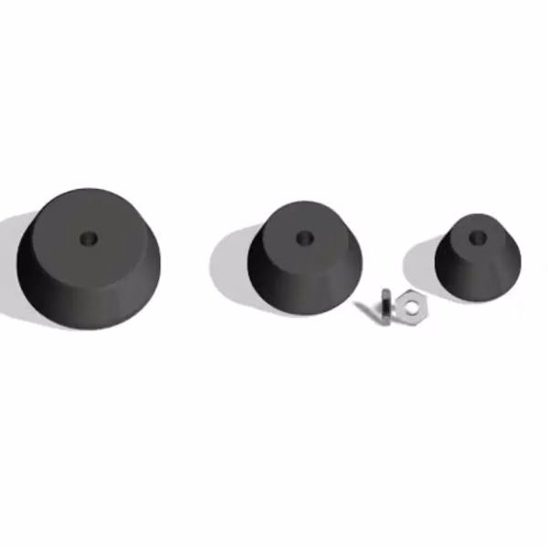 UNIVERSAL 3 PCE CONE ADAPTER SET STATIC WHEEL BALANCER DIAM. 12 mm