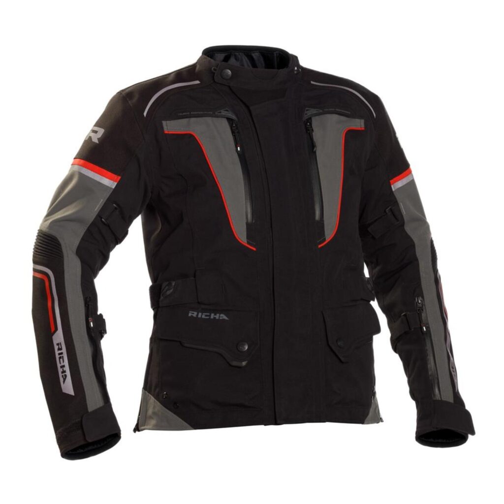 Richa Infinity 2 Pro Road Jacket Ladies Black/Grey/Red