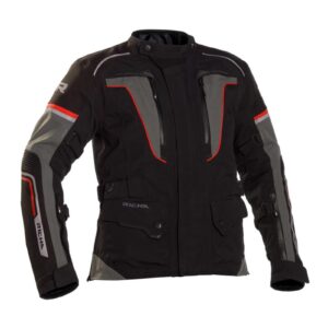 Richa Infinity 2 Pro Road Jacket Ladies Black/Grey/Red - Image 1