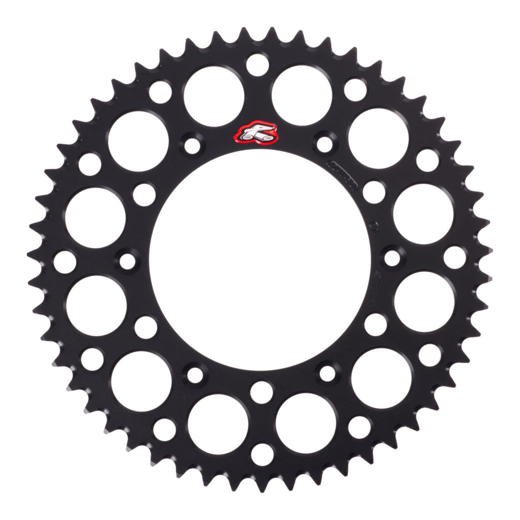 Renthal Sprocket Rear Black 51T Alloy 7075 T6 Grooved