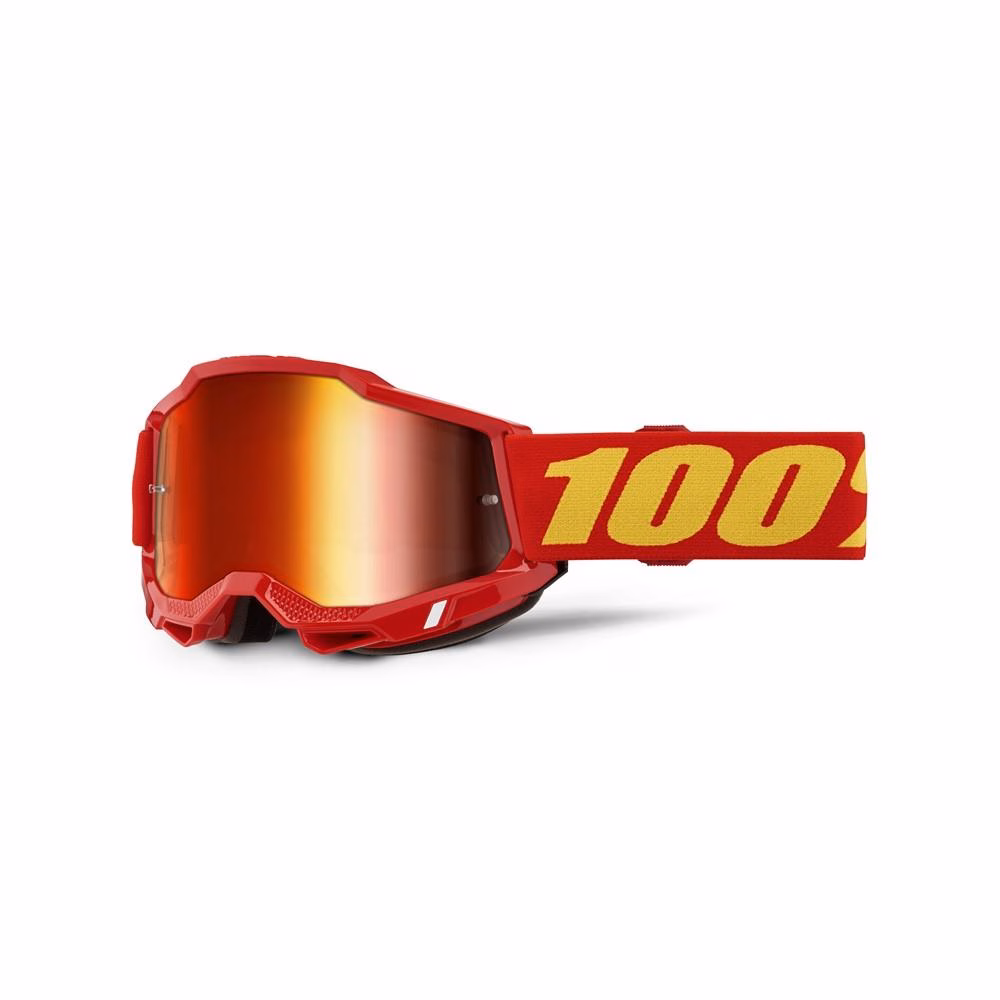 100% Accuri 2 Youth Goggle Red - Mirror Red Lens