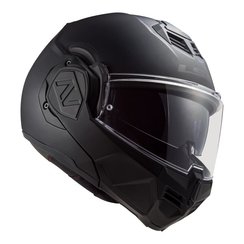 LS2 FF906 Advant Flip Front Helmet Black