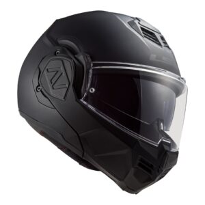 LS2 FF906 Advant Flip Front Helmet Black - Image 6