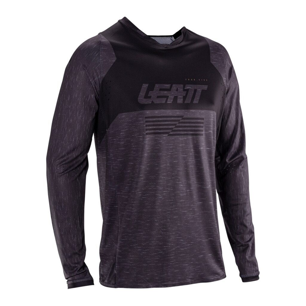 Leatt 4.5 Lite Motocross Jersey Stealth Black / Grey