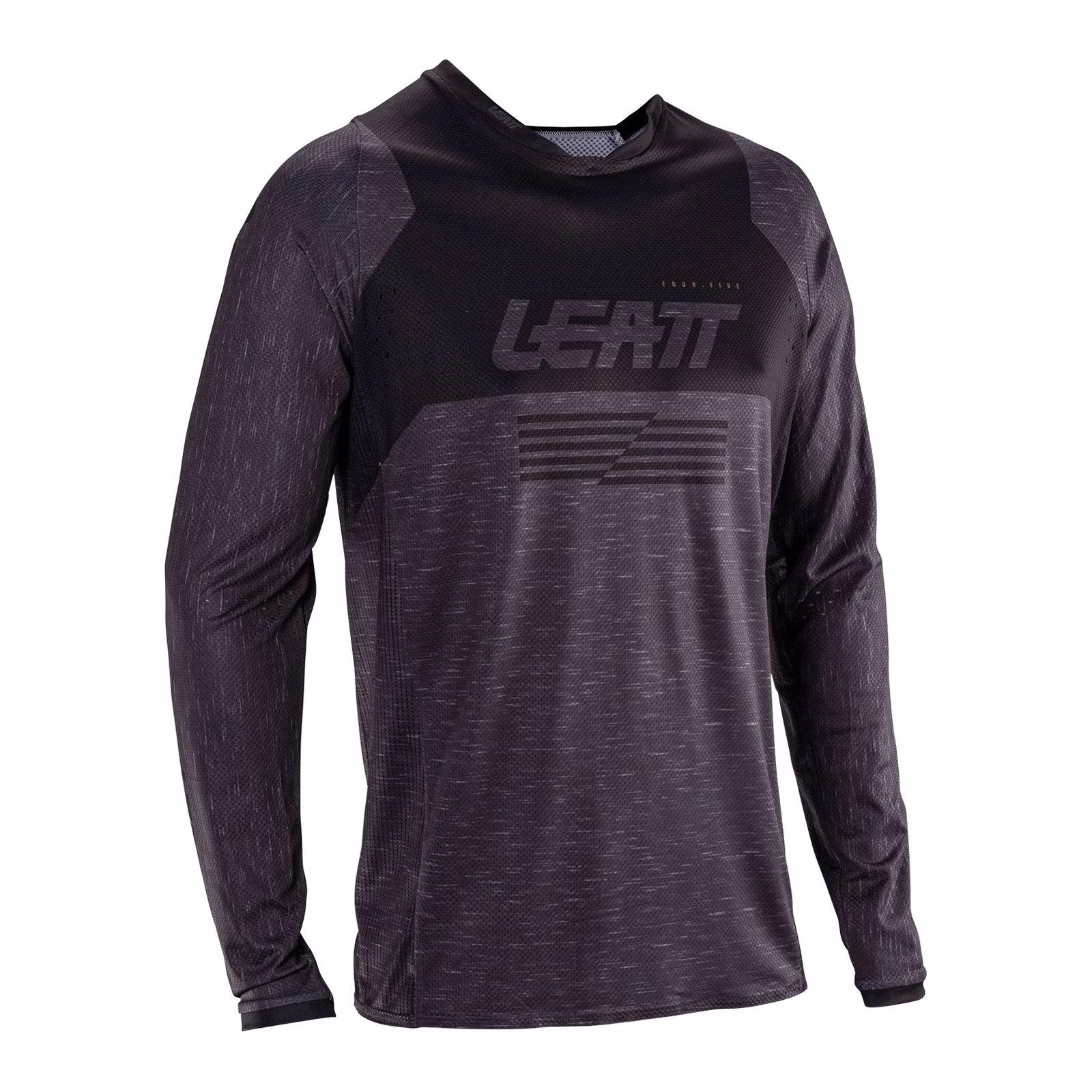 Leatt 4.5 Lite Motocross Jersey Stealth Black / Grey - Image 1