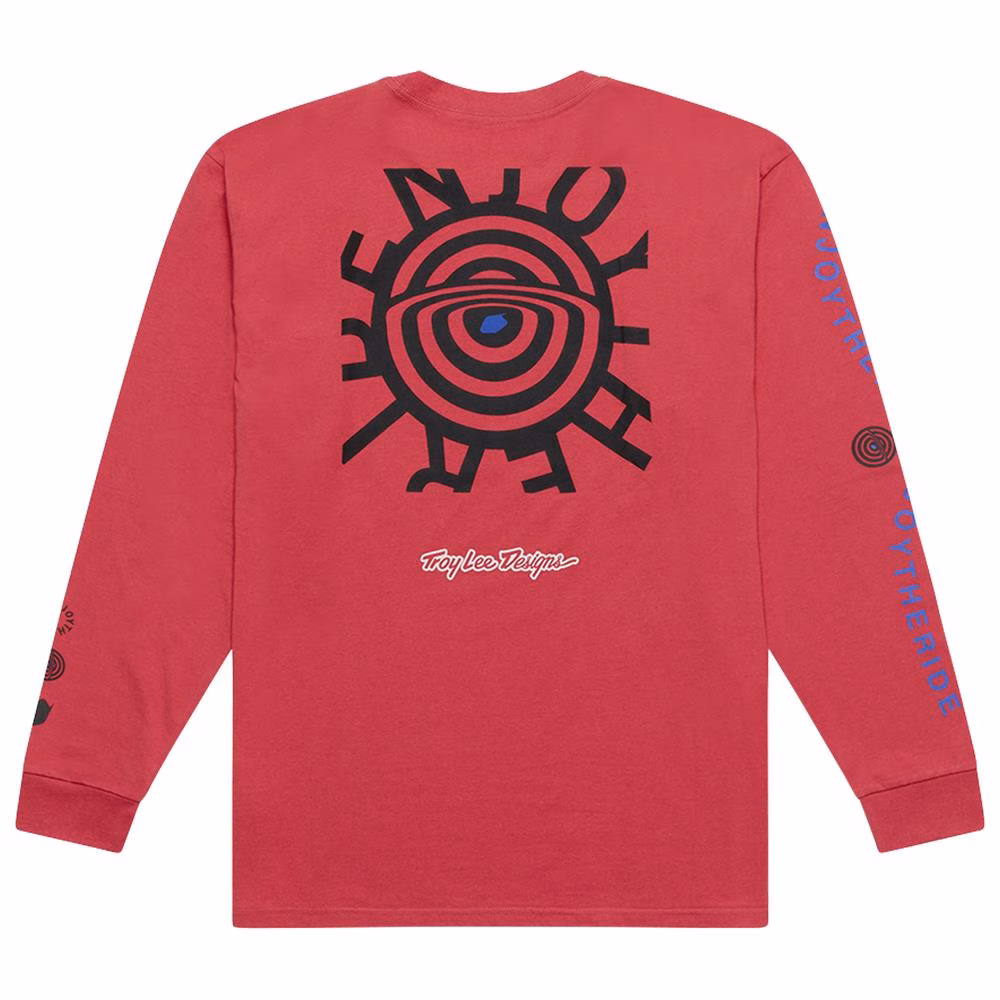 Troy Lee Designs Enjoy Long Sleeve Tee Fuchsia