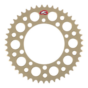 Renthal Sprocket Hard Anodised 45T Silver - Image 1