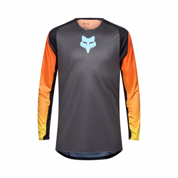 Fox Flexair Grid Motocross Jersey Black/Orange