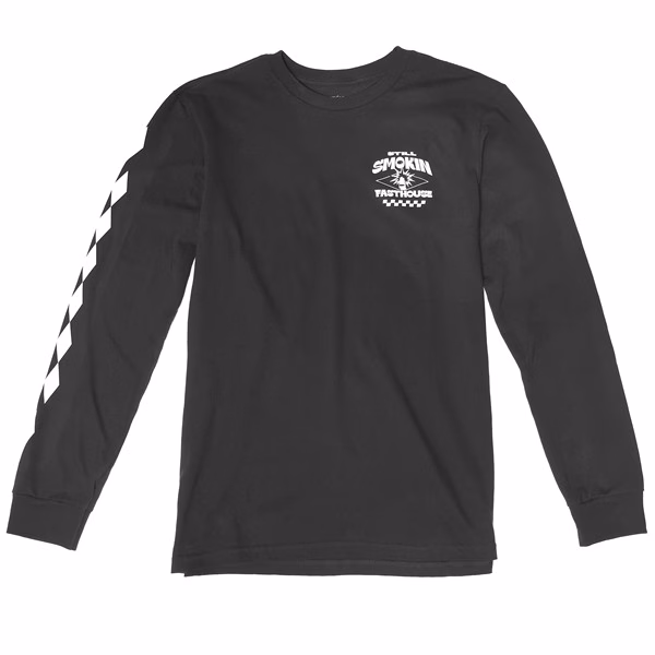 Fasthouse 4 Ever 2 Smokin Long Sleeve Tee Black