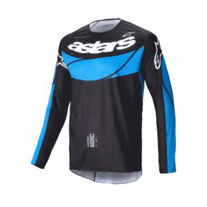 Alpinestars Techstar Dreem Motocross Jersey Black/Blue - Image 1