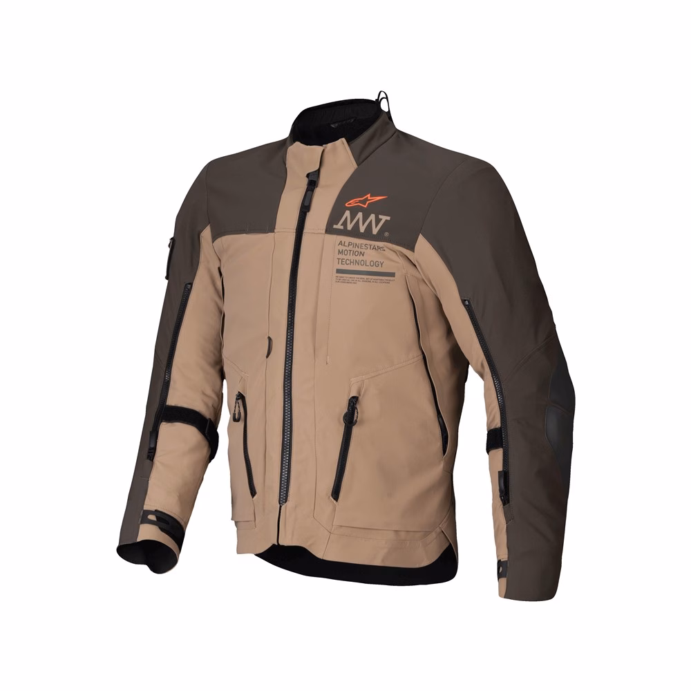 Alpinestars AMT-8 Stretch XF Drystar Adventure Jacket Dark Brown/Dark Khaki