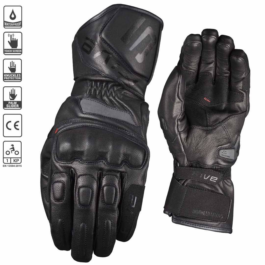 Five RFX Sport EVO WP Road Gloves Black - Image 1