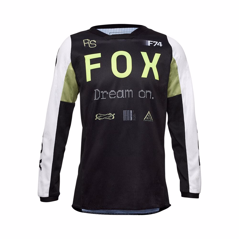 Fox 180 Race Spec Motocross Jersey Youth Pale Green