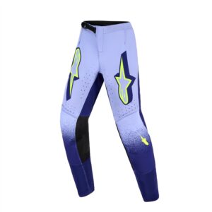 Alpinestars Supertech Scenz Motocross Pants Purple/Yellow Fluoro - Image 1