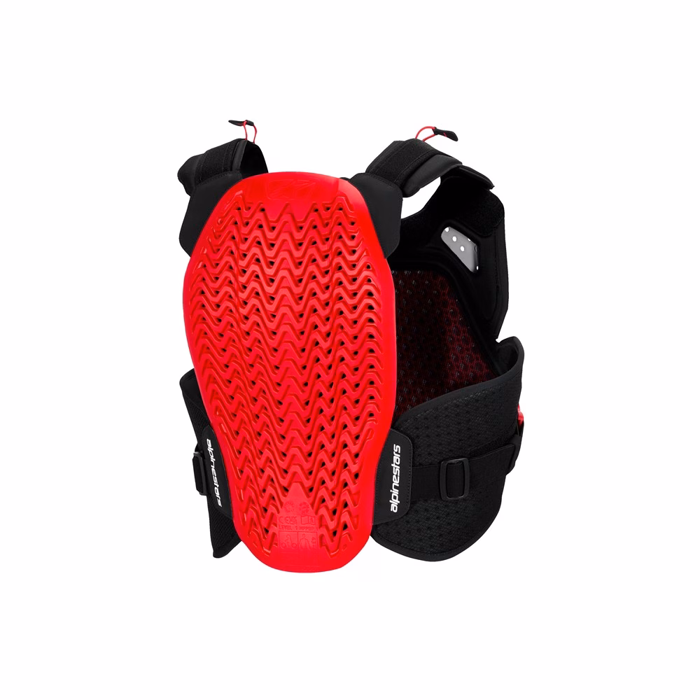 Alpinestars A-4 Plasma Chest Protector Black/Red/White