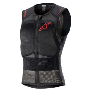 Alpinestars Nucleon Flex Protection Vest Transparent Smoke/Red/Black - Image 1