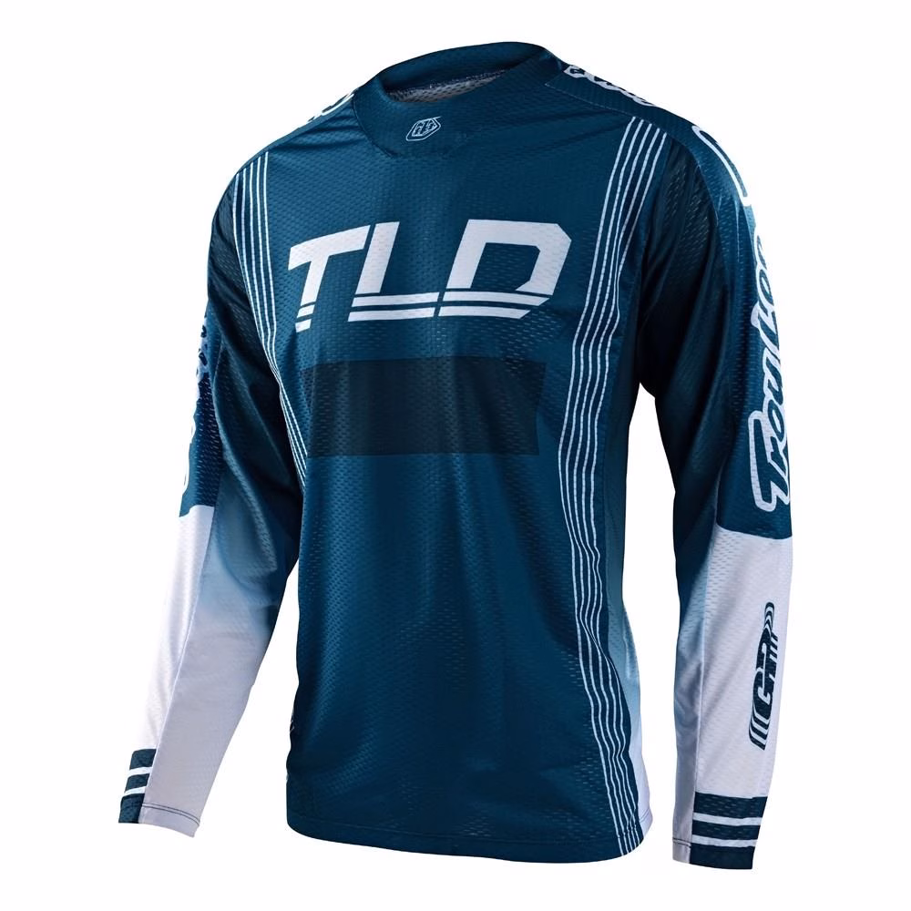 Troy Lee Designs GP Air Rhythm Motocross Jersey Slate Blue