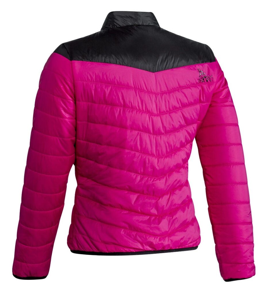 IXON HELKA LS TEXTILE PARKA BLK/FUSCHIA