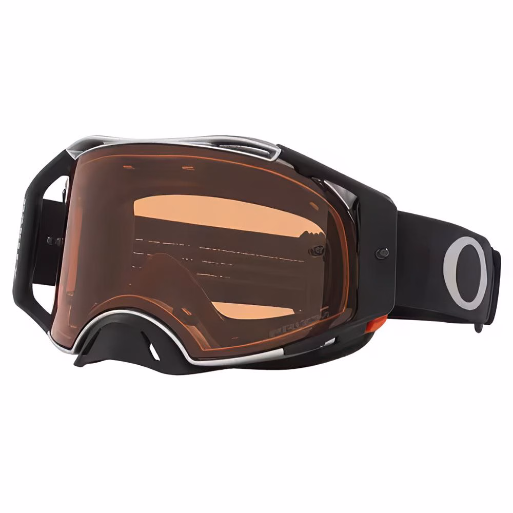 Oakley AirBrake Motocross Goggle TuffBlocks Black Gunmetal w/ Prizm MX Brnze Lens