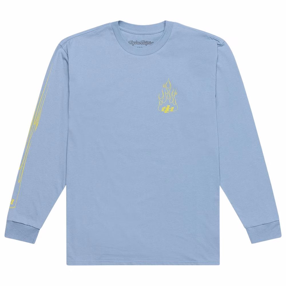 Troy Lee Designs Torched Long Sleeve Smoke Blue
