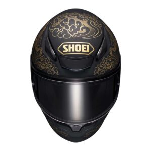 Shoei NXR2 Fearless Road Helmet TC-5 Black/Gold - Image 3
