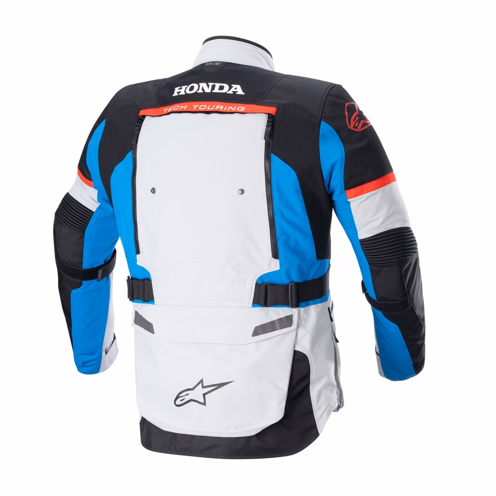 Alpinestars Honda Bogota Pro Drystar Adventure Jacket Ice Gray/Blue/Bright Red