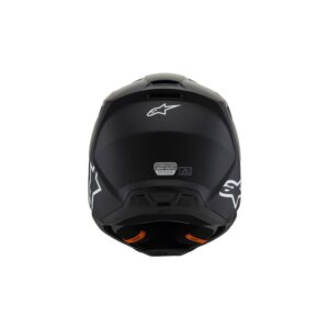 Alpinestars S-M3 Motocross Helmet Youth Solid Black Matte - Image 5