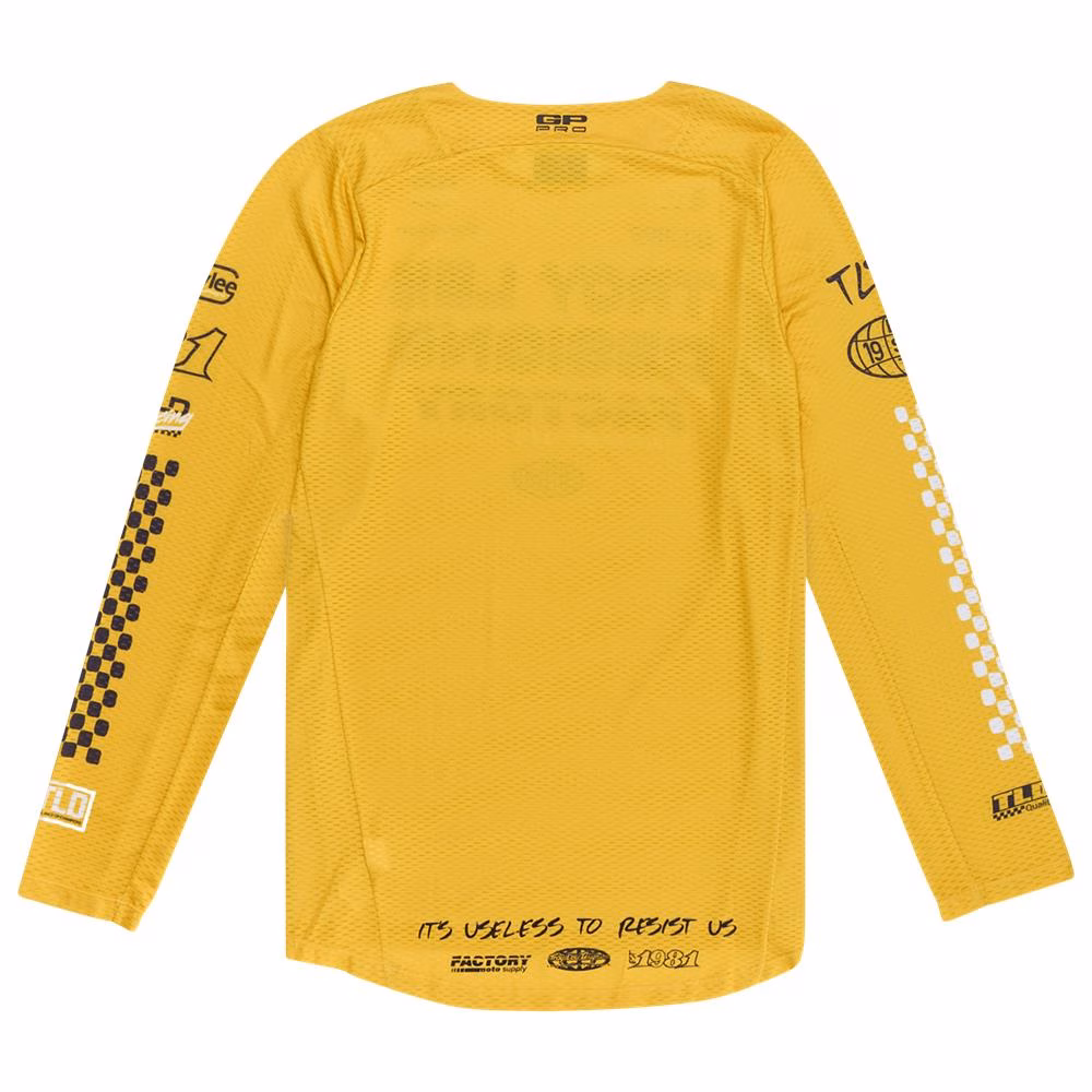 Troy Lee Designs GP Pro Air Factory Motocross Jersey Gold