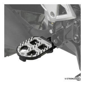 Zeta Adventure Foot Pegs V-Strom – Black - Image 3