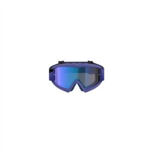 Alpinestars Vision Youth Corp Goggle Purple Fluoro/Pink - Mirror Blue Lens - Image 2