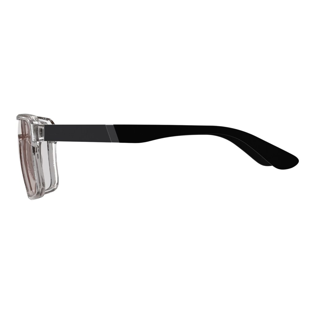 Leatt TheViz Pyrenees Sunglasses - Clear / Silver Polarized Brown