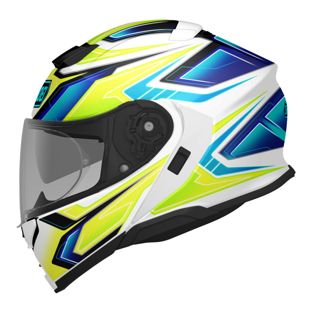 Shoei Neotec 3 Anthem TC-3 Road Helmet Yellow / Blue