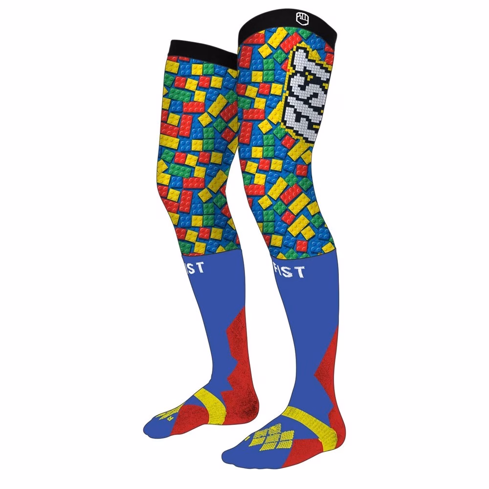 FIST Build Compression Youth Moto Sock + Knee Brace Sleeve