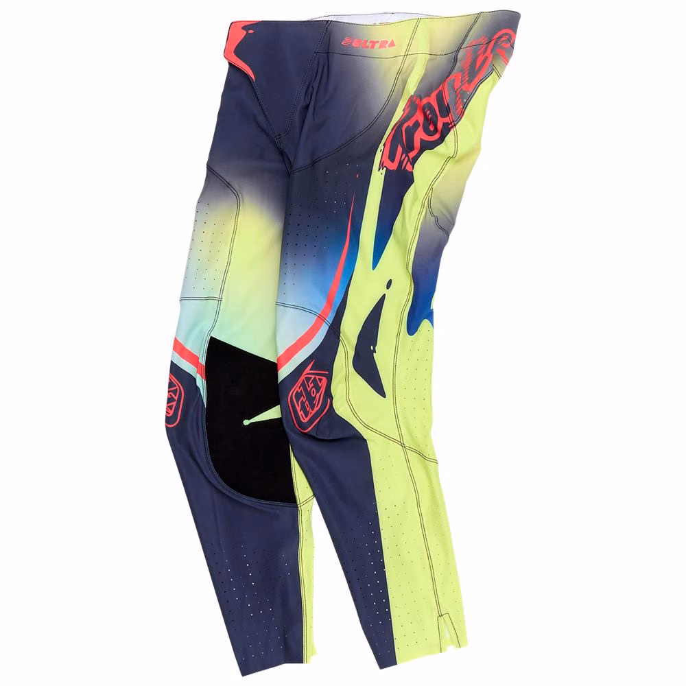 Troy Lee Designs SE Ultra Drip Motocross Pants Glo Yellow/Dark Navy
