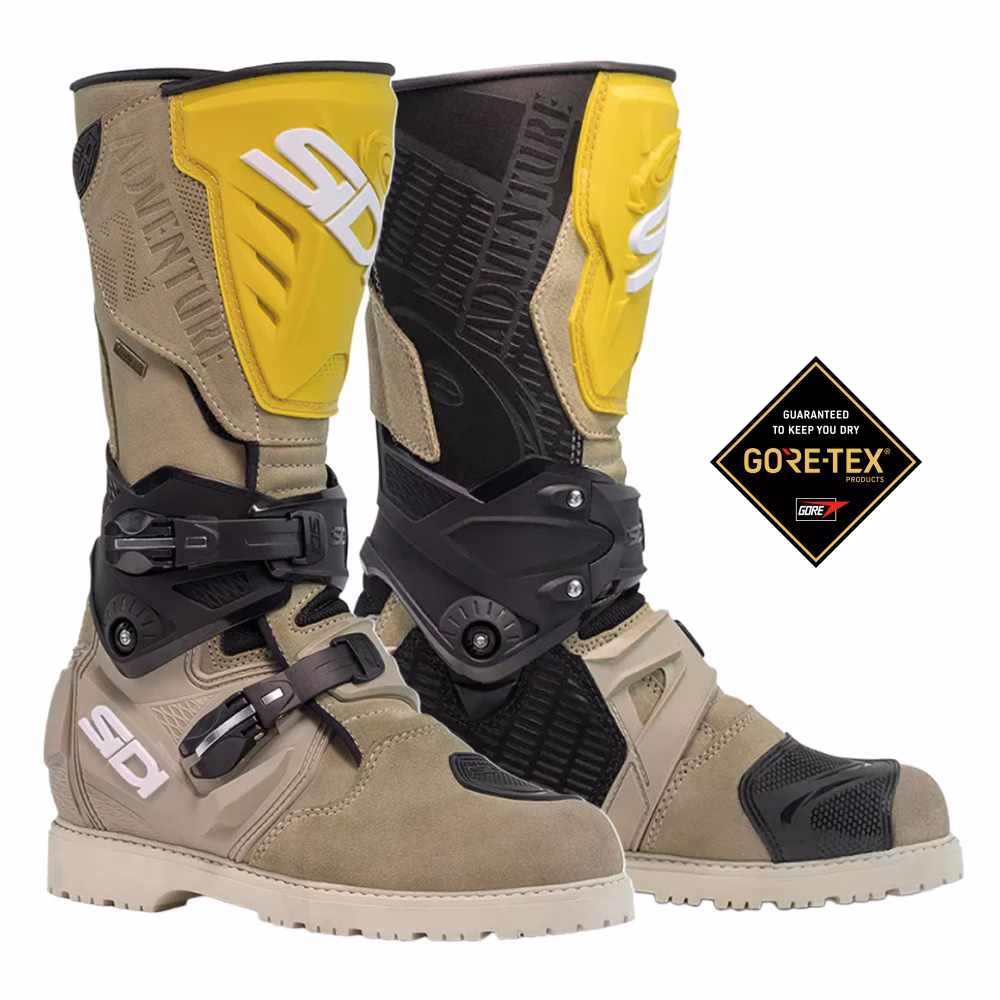 Sidi Adventure 2 47 Gore-Tex Boots Sand Ochre