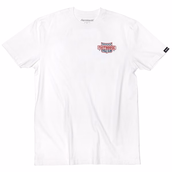 Fasthouse Krest Tee White