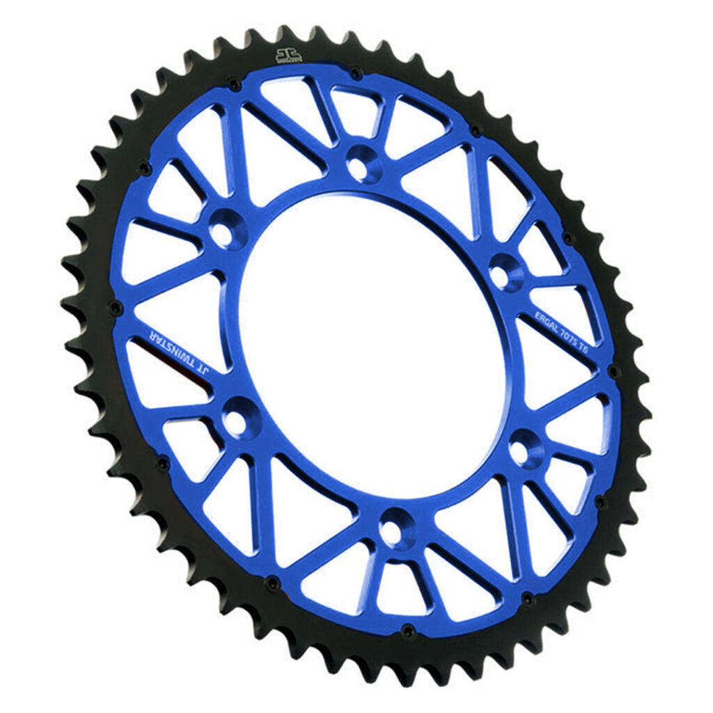 JT Sprockets TwinStar Rear Sprocket T52 Blue