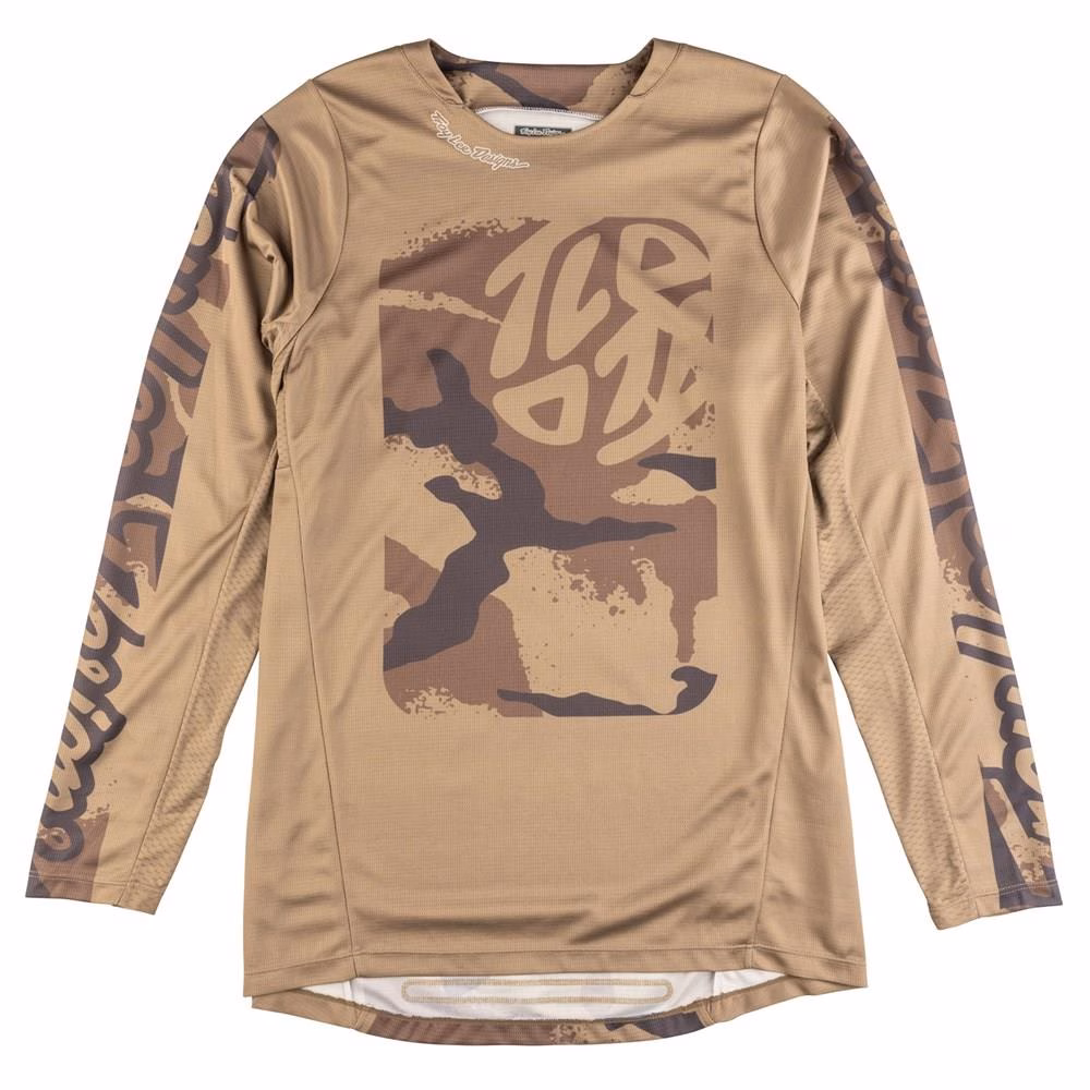 Troy Lee Designs GP Pro Boxed In Motocross Jersey Oak / Charcoal