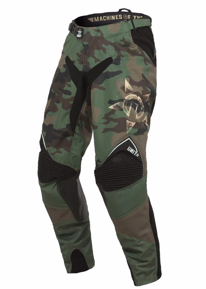 Unit Fleet Motocross Pants Camo