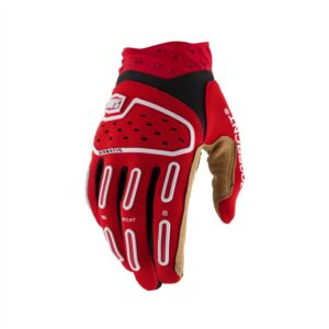 100% Airmatic 2 Motocross Gloves Red/Black - Image 1