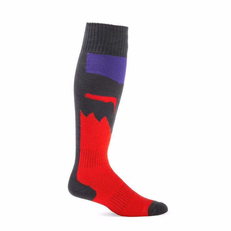 Fox 180 Flora MX Socks Grey/Red