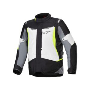 Alpinestars ST-1 Waterproof Adventure Jacket Ice Gray/Black/Yellow Fluoro - Image 1