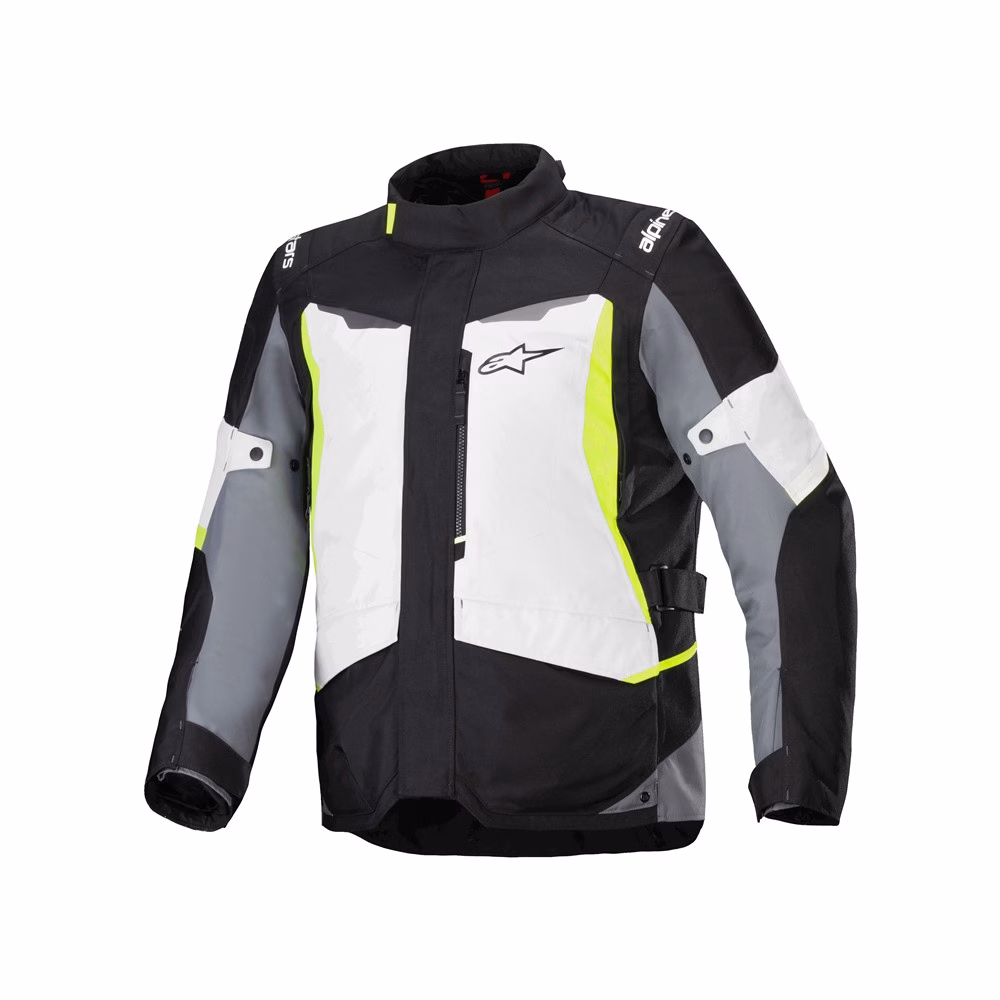 Alpinestars ST-1 Waterproof Adventure Jacket Ice Gray/Black/Yellow Fluoro