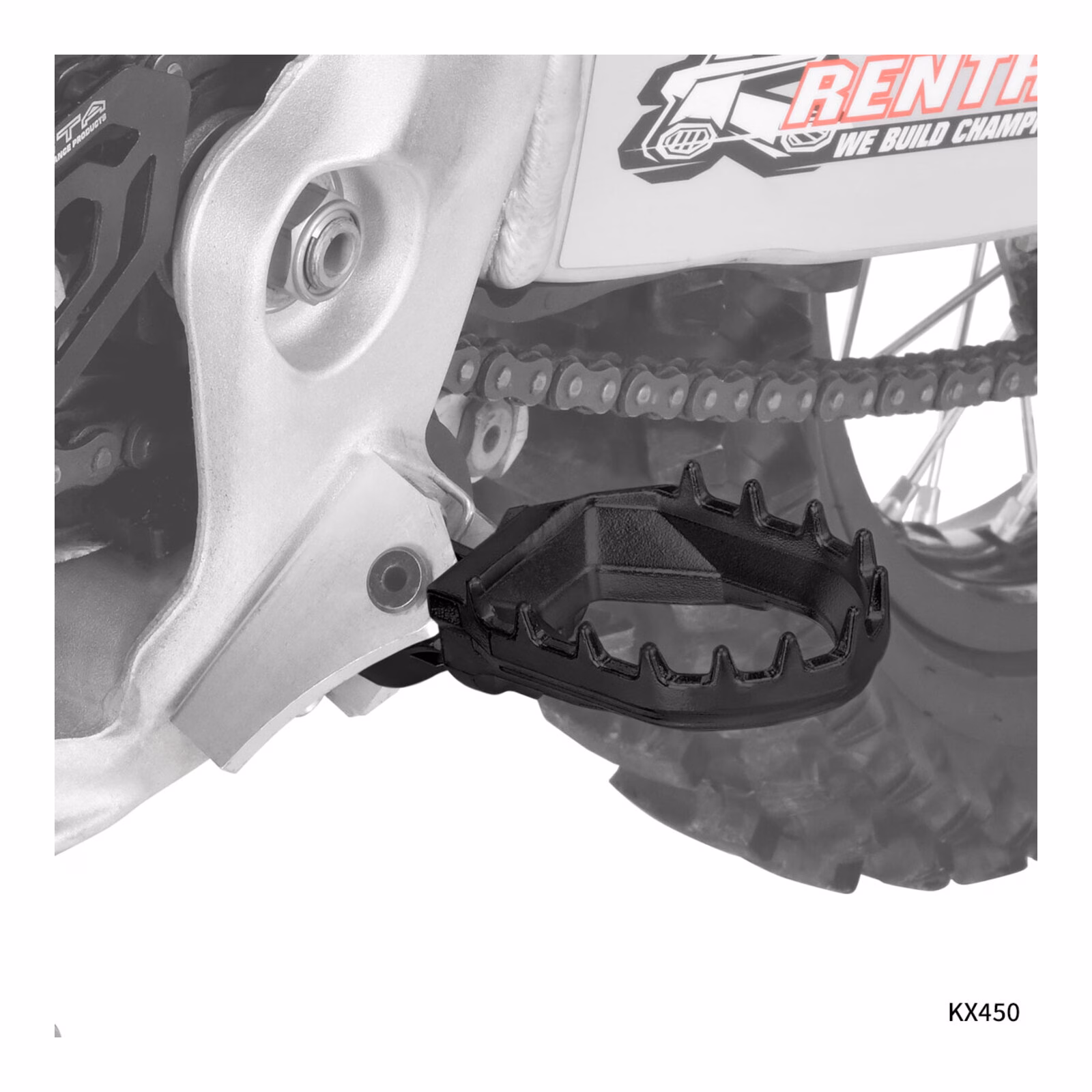 Zeta Max Foot Pegs KX – Black - Image 3